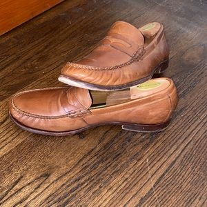 Cole Hana pinch tan loafers